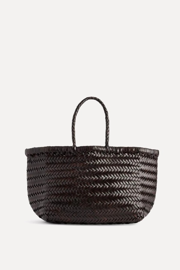 Bamboo Triple Jump Small Leather Tote Bag from Dragon Diffusion