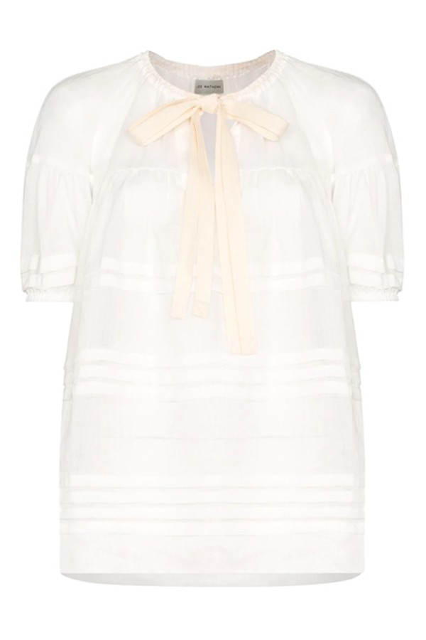 Gigi Ramie Blouse from Lee Mathews