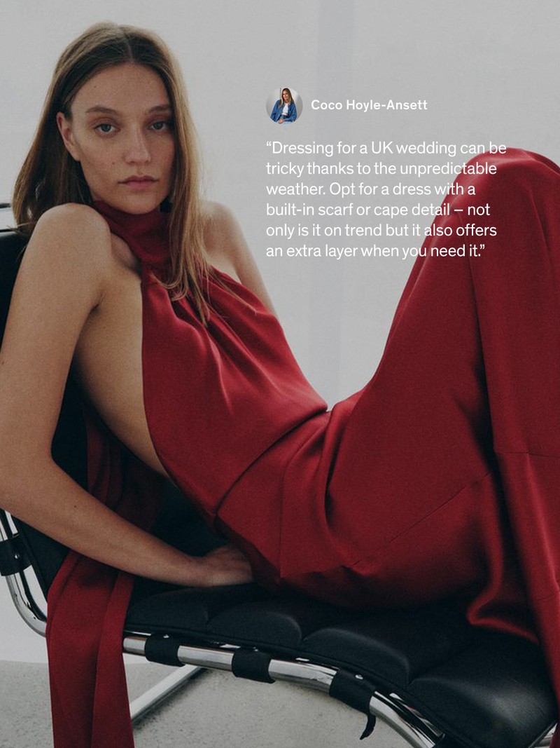 Satin Halter Dress from Zara