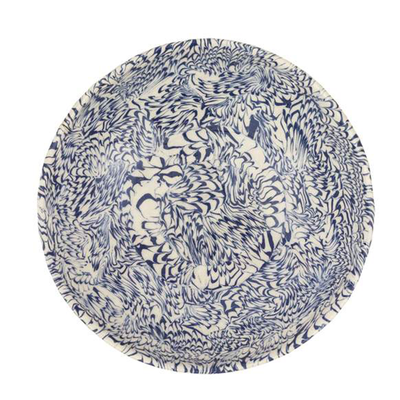 Oceana Decorative Bowl Blue White from Wicklewood