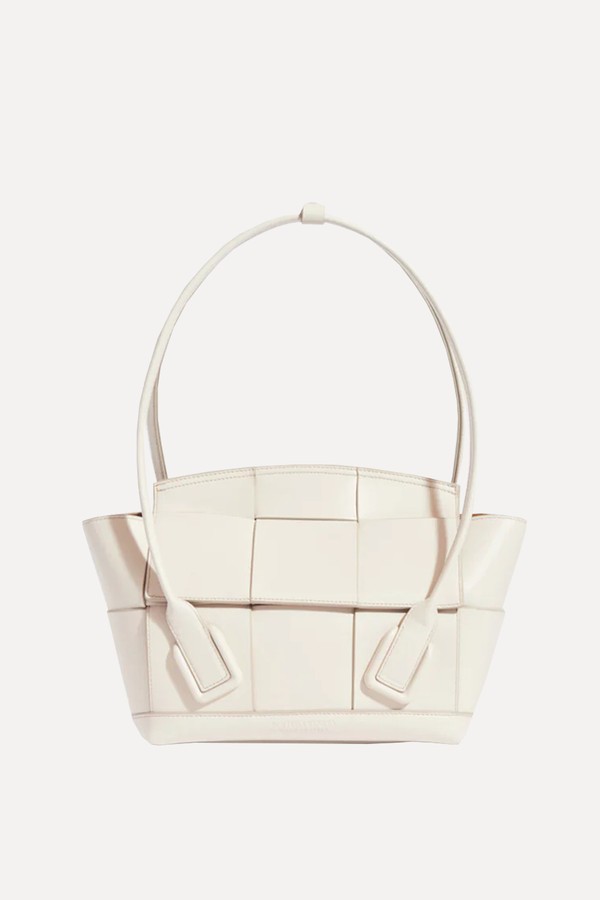 Arco Small Intrecciato Leather Tote Bag  from Bottega Veneta