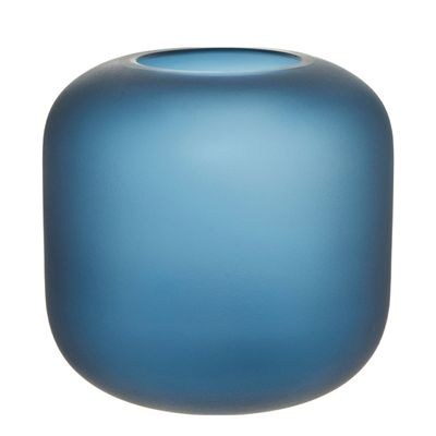 Blue Ovalo Vase 