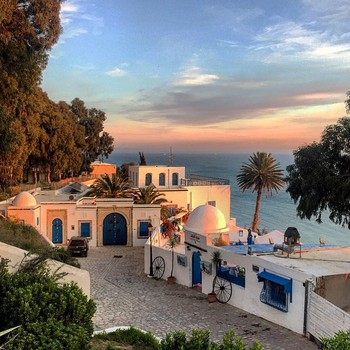 Café Des Délices, Sidi-Bou Said, Tunisia