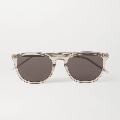 Square-Frame Acetate Sunglasses from Saint Laurent