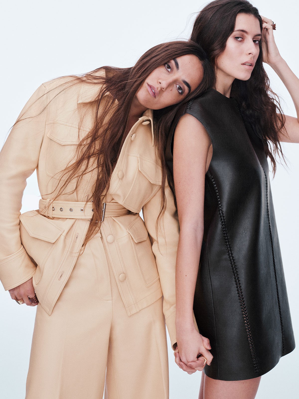 Braided-Detail Coated Dress