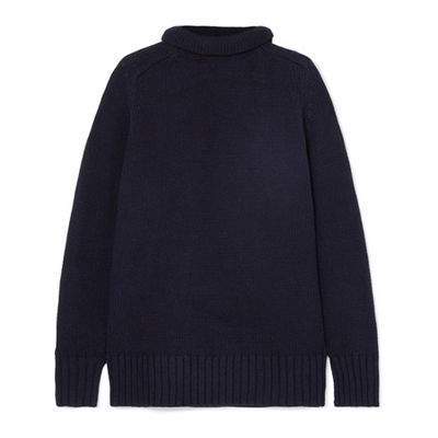 Cotton-Blend Turtleneck Sweater from Joseph