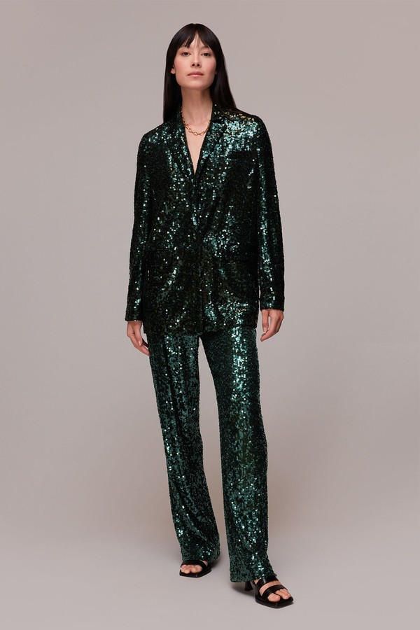 Sequin Single Breasted Blazer from Whistles