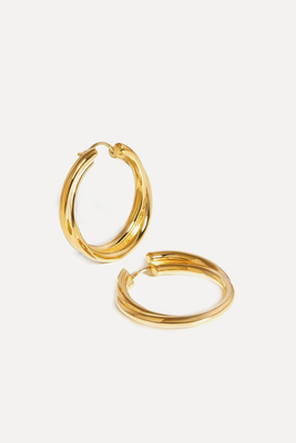 Entwine Hoop Earrings from Missoma x Lucy Williams
