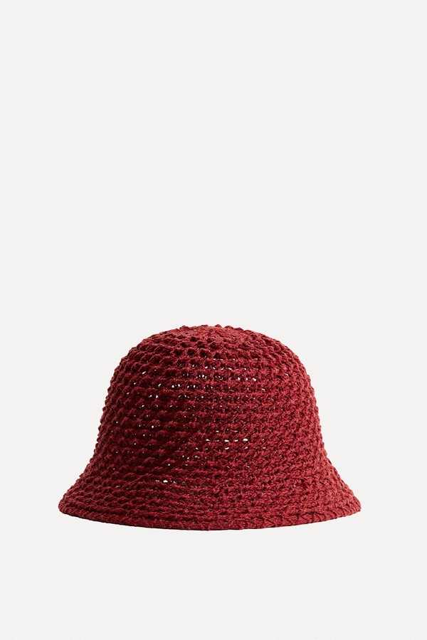 Crochet-Look Bucket Hat from H&M