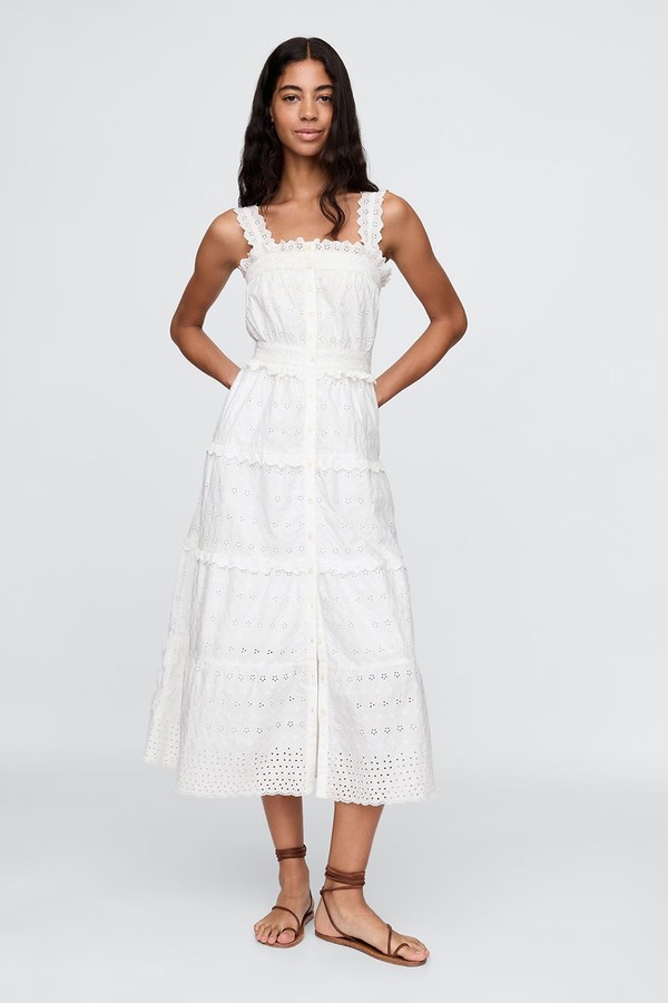 Eyelet Maxi Dress from Dôen