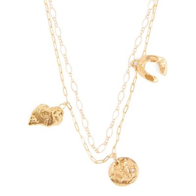 The Treasured Everything 24kt Gold Plated Necklace from Alighieri