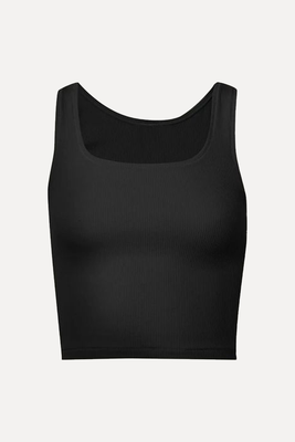Ribbed Cotton-Blend Jersey Tank from SKIMS
