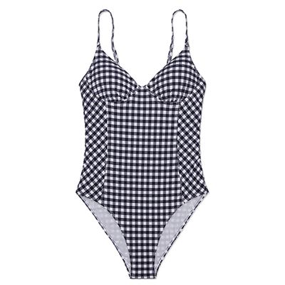 Gingham One-Piece