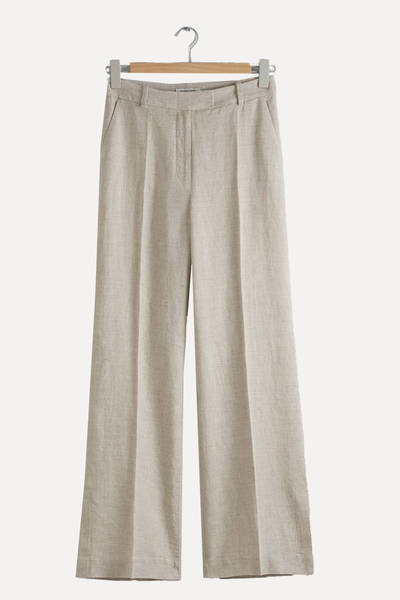 Tailored Linen Trousers from & Other Stories