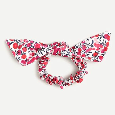 Bow Scrunchie In Liberty® Floral Print from J. Crew
