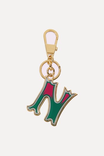 Letter N Plexiglas Keychain from Gucci