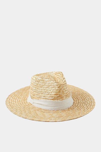 Riviera Wide Brim Straw Hat from Free People