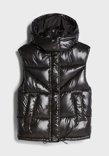 Hooded Puffer Gilet from Bershka