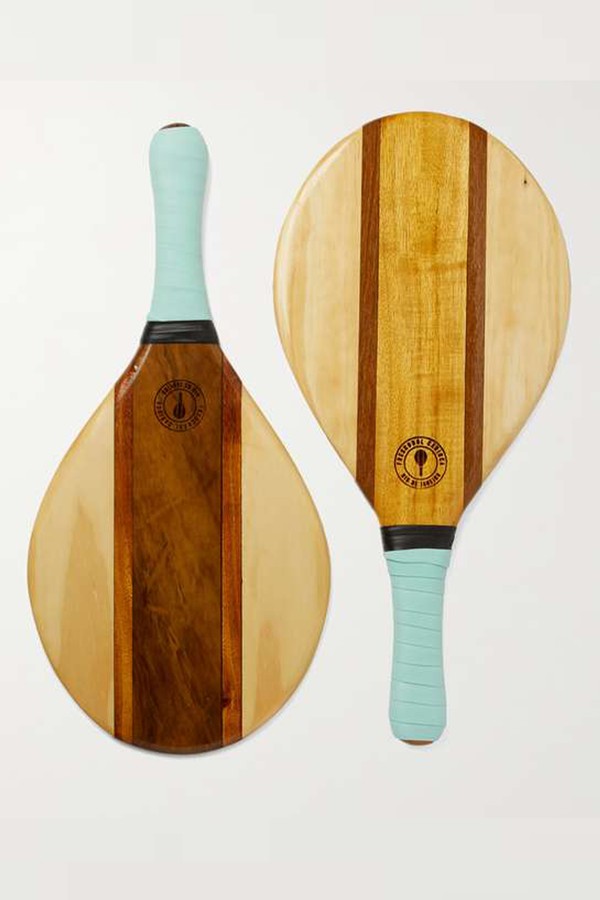 Trancoso Wooden Beach Bat And Ball Set from Frescobol Carioca