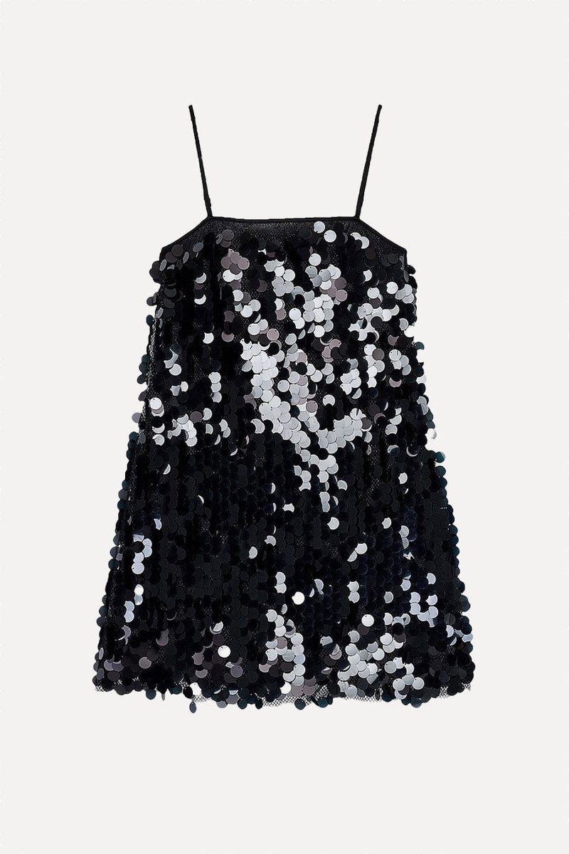 Sequin Mini Slip Dress from NA-KD