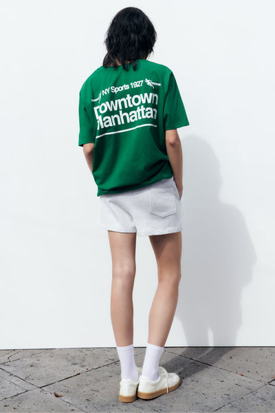 T-Shirt With Slogan from Zara