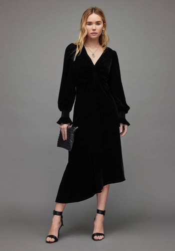 Naomi Velvet Dress