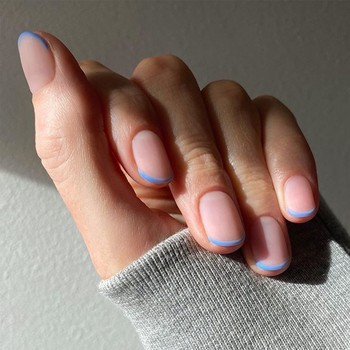 The New French Mani Trend We Love