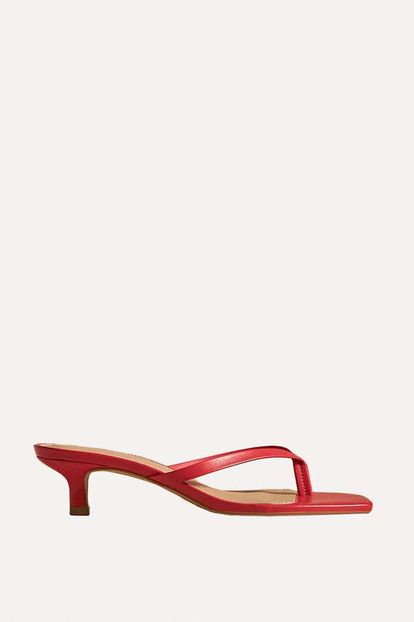Toe-Strap Kitten Heels from Anthropologie