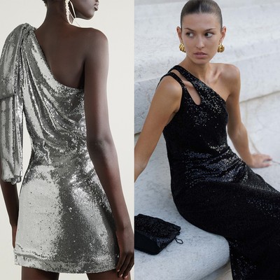 The Round Up: Sequin Dresses