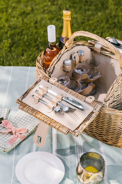 Willow Picnic Hamper Basket, £295