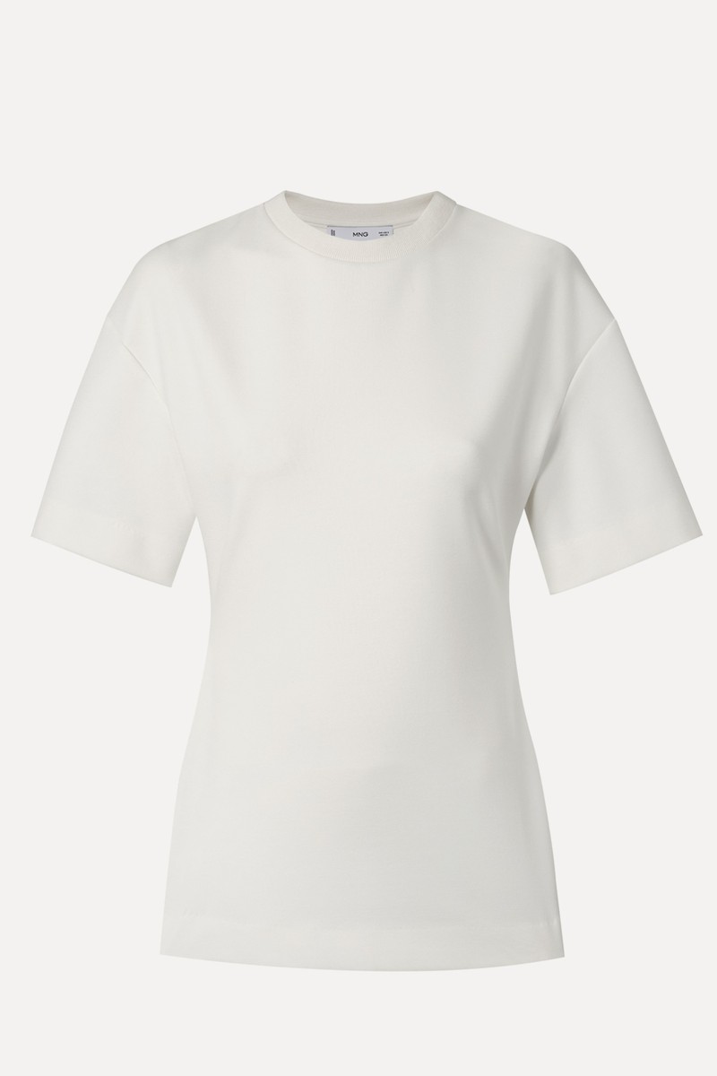 Short-Sleeved T-shirt With Fitted Waist