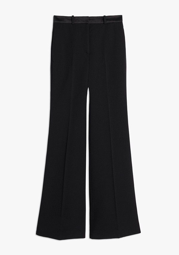 High-Waist Flare Leg Trouser