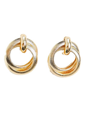 Gold Hoop Earrings from DesignB