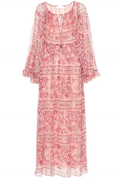 Printed Silk Midi Dress from Zimmermann