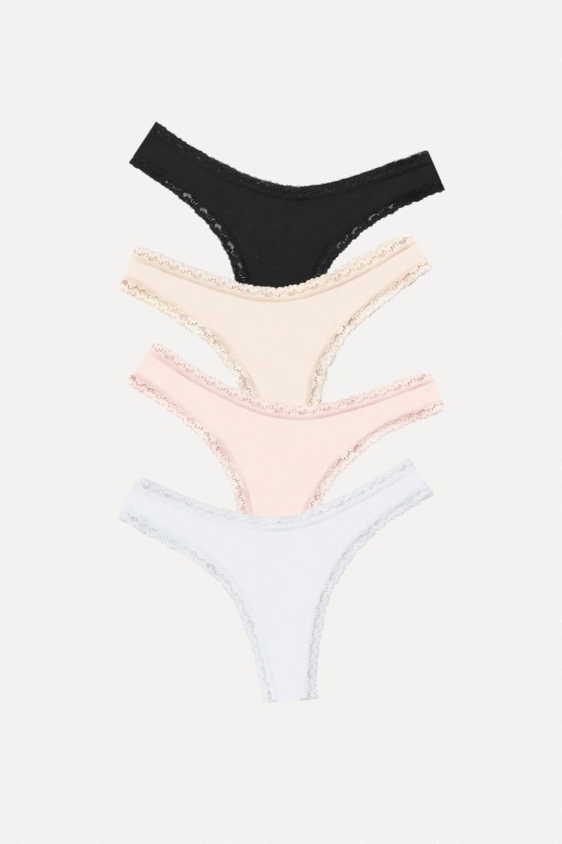 Thong Four Pack from Stripe & Stare