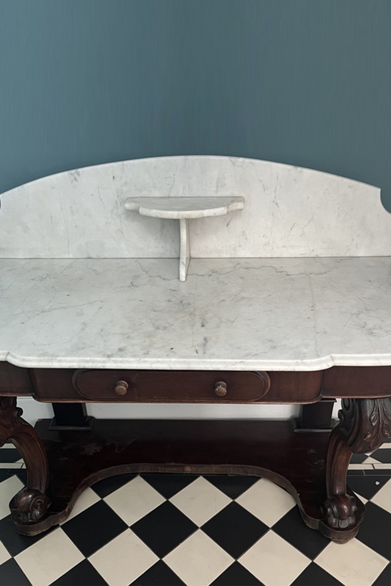Marble Top Table from Katrina