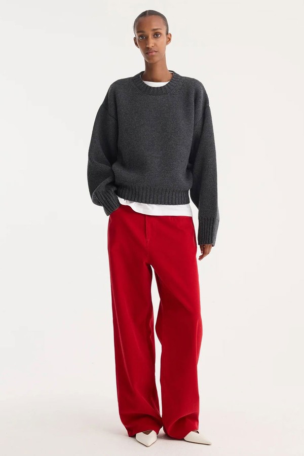 Relaxed Corduroy Trousers  from Róhe 