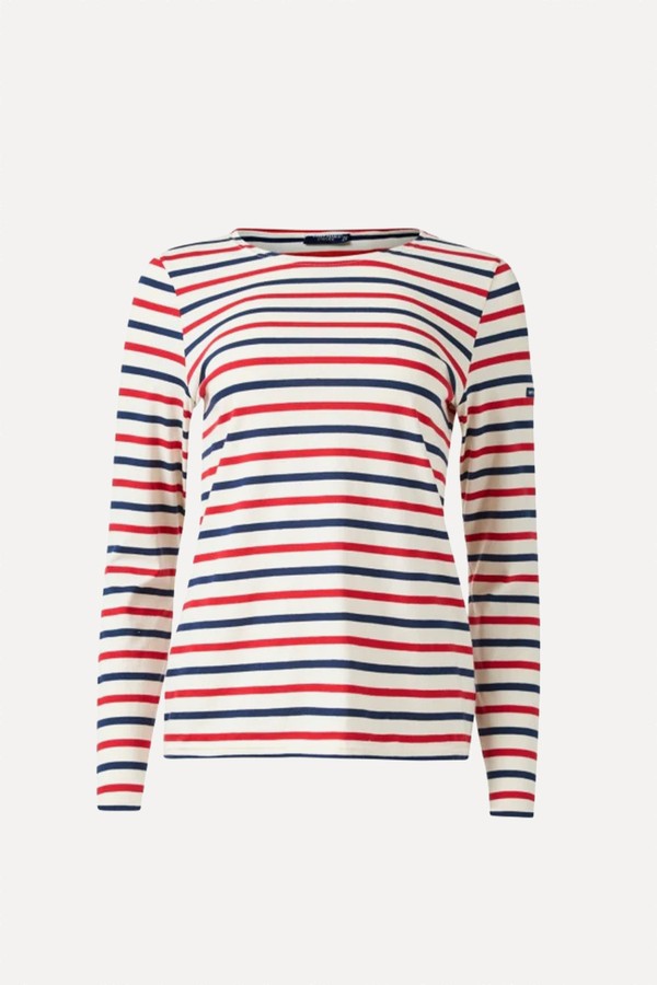 Meridame Striped Sailor Shirt from Saint James