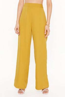 Suits You Wide-Leg Trousers from Nasty Gal