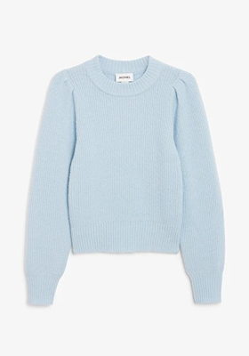 Puffed Sleeve Knit Sweater from Monki