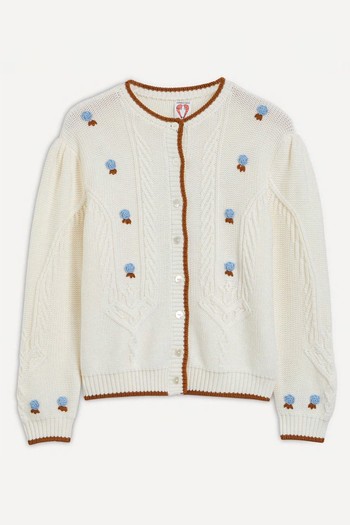 Zinnia Embroidered Cardigan from Shrimps