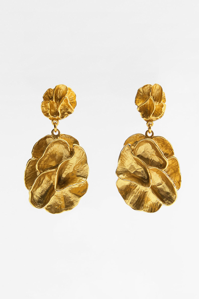 Petal Earrings from Zara