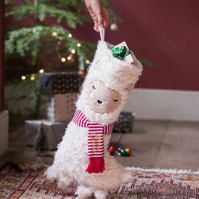 Personalised Llama Christmas Stocking from The Letteroom