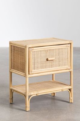 Yivisc Rattan Bedside Table from SKLUM