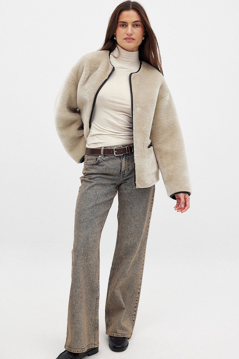 Bonded Teddy Jacket from NA-KD