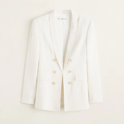 Structured Crepe Blazer from Mango