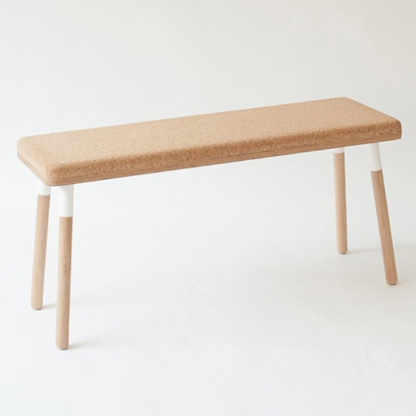 Marco Cork Bench from Ubikubi