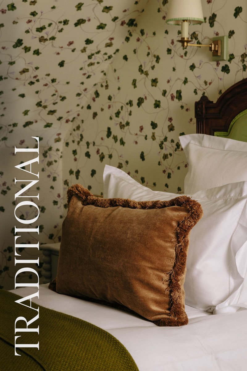 Lola Linen Velvet Fringed Rectangular Cushion from Rebecca Udall