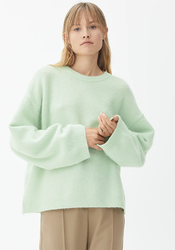 Bell-Sleeve Alpaca Jumper from Arket