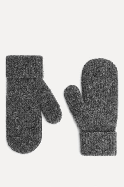 Wool-Alpaca Blend Mittens from ARKET